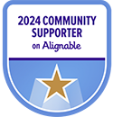 Alignable badge